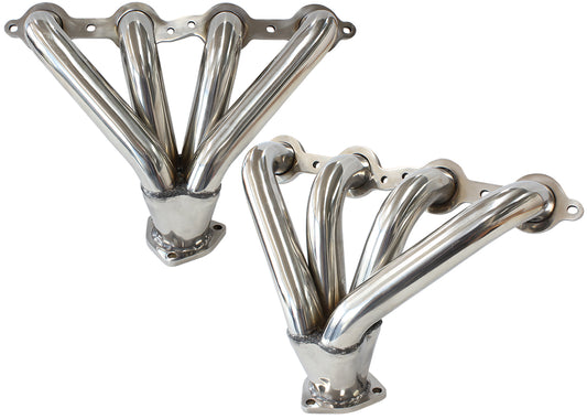 GM LS BLOCK HUGGERS S/S       STAINLESS STEEL