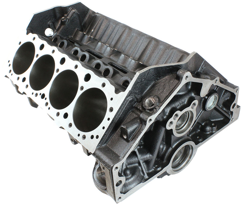 SBC BARE ENGINE BLOCK 4.000"  BORE 9.02 DECK MAIN BEAR 350
