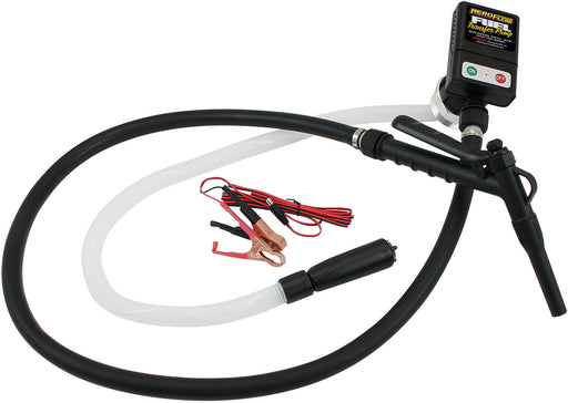 205L FUEL TRANSFER PUMP DRUM  NOZZLE 9 LPM FLUID 205L TANK  BATTERY Aeroflow - AF 98-1101