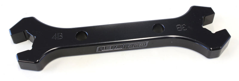 DOUBLE ENDED WRENCH SINGLE    BLACK WRENCH -3AN TO -4AN