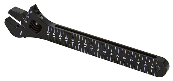 ADJUSTABLE SPANNER WHEELIE    BLACK LARGE FOR UP TO -12 BNUT