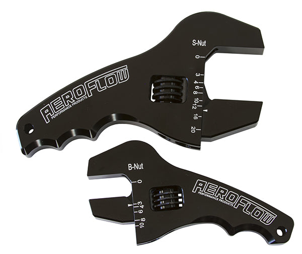 ADJUSTABLE WRENCH GRIP SPANNER1 X SMALL & 1 X LARGE SHORTY