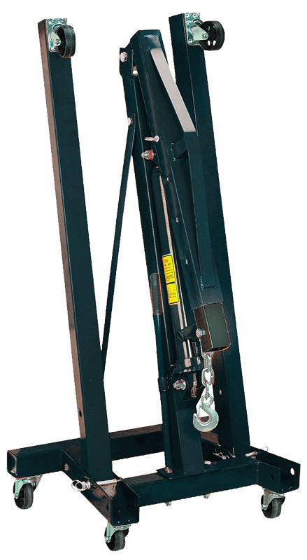 2 TONNE ENGINE HOIST CRANE    FOLDABLE BLACK HEAVY DUTY
