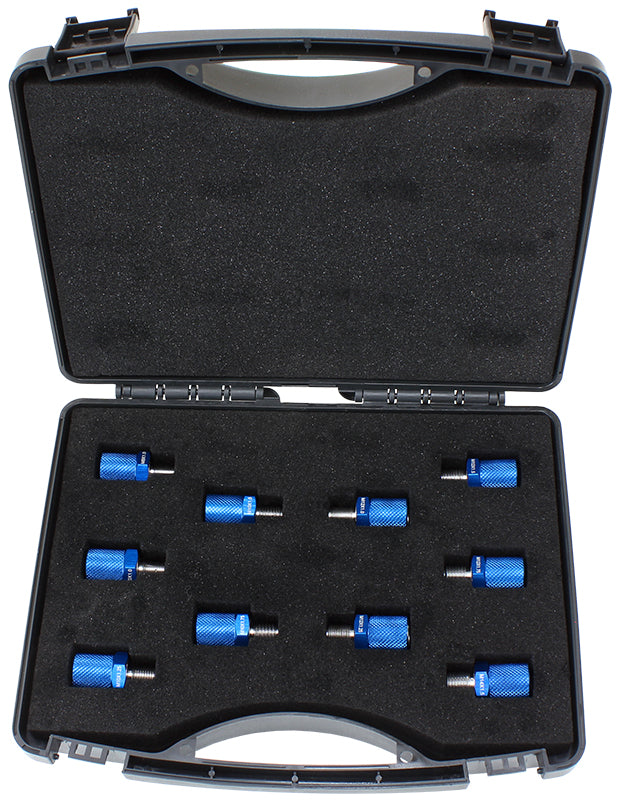 Metric thread gauge carry kit female and male gauge