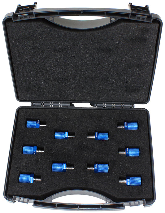 Metric thread gauge carry kit female and male gauge