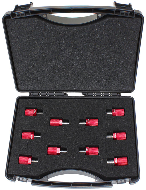 imperial thread gauge carry   kit female and male gauge