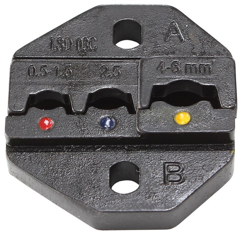 CRIMP TOOL INSULATED TERMINAL DIES USE WITH AF98-2070       AF 98-2071