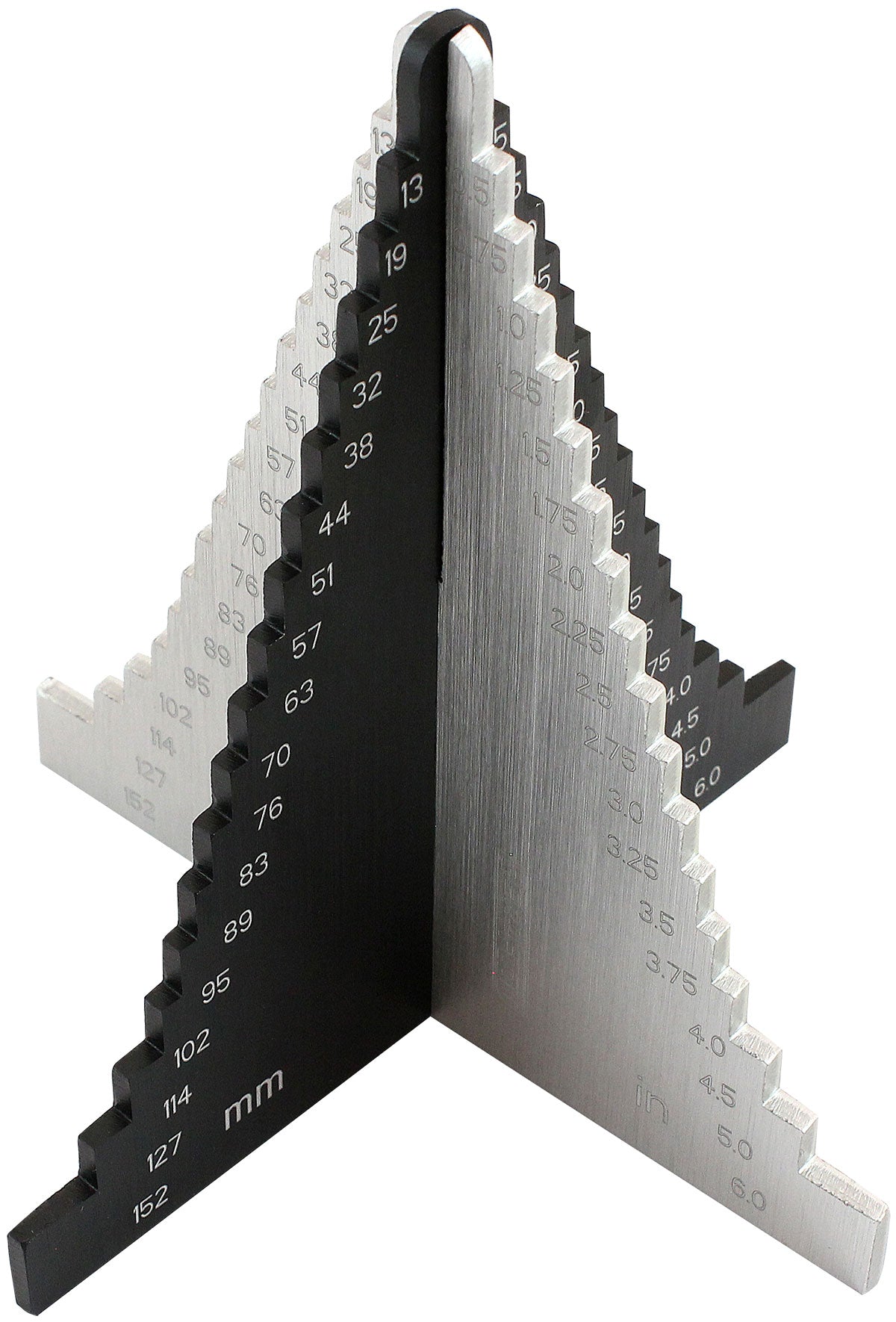 AEROFLOW SILICONE HOSE GAUGE  TOOL GUIDE 1/2" to 6" MEASURE