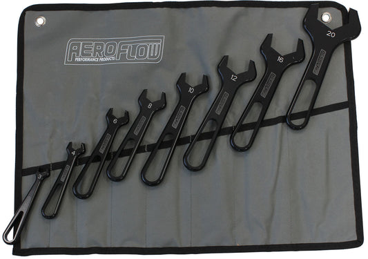 ALLOY PRO SINGLE WRENCH SET   8 PIECE SET -3AN TO -20AN