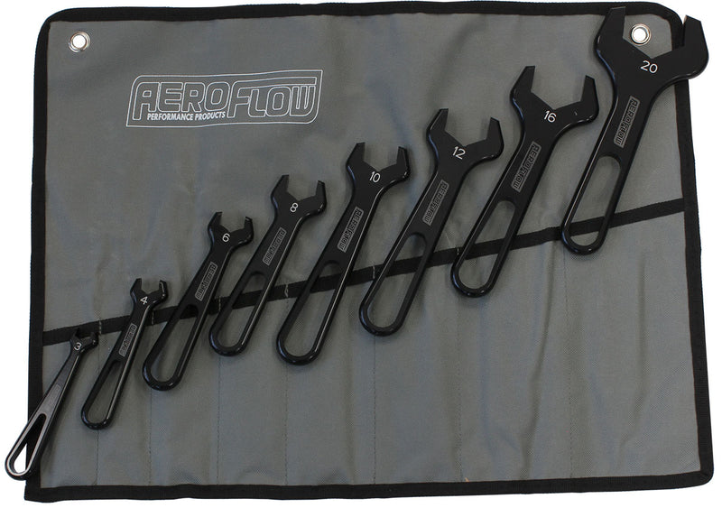 ALLOY PRO SINGLE WRENCH SET   8 PIECE SET -3AN TO -20AN