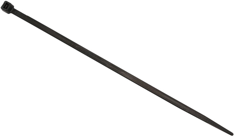 CABLE TIES 4.8mm x 200mm      25 PACK BLACK ZIP TIE PA66