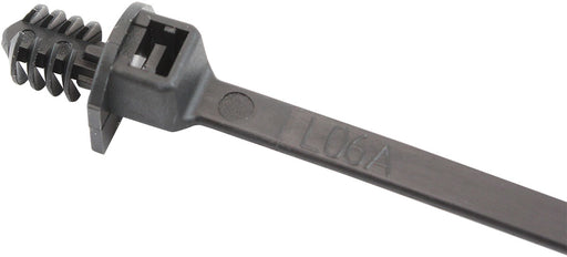 FIR TREE CABLE TIE 4.8x210mm  FIXED 1000 PACK BLACK ZIP TIES