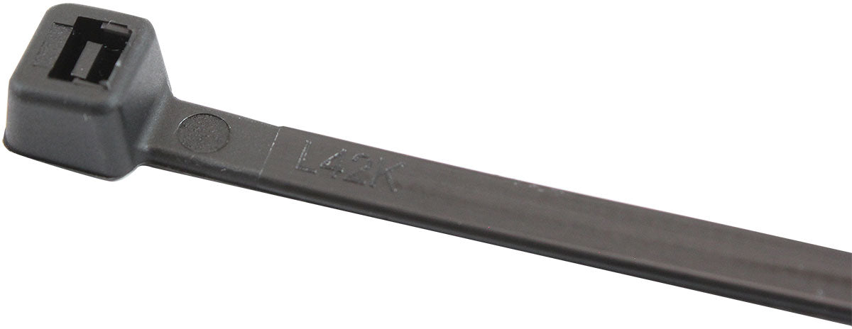 CABLE TIES 4.8mm x 300mm      25 PACK BLACK ZIP TIE PA66