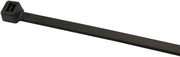 HIGH TEMP CABLE TIES 4.8x380mm25 PACK BLACK ZIP TIE PA46