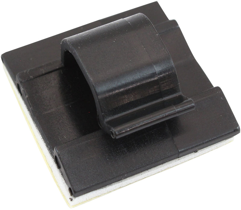 CABLE TIE MOUNT CLAMPS 8mm MAXBUNDLE PA66 3M ADHESIVE 50 PAC