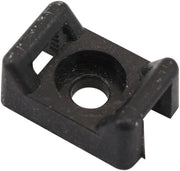 CABLE TIE SCREW MOUNTS 16mm x 10.7mm M3 HOLE PA66 50 PACK