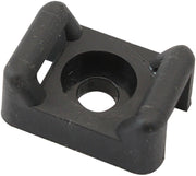 CABLE TIE SCREW MOUNTS 21mm x 10.1mm M5 HOLE PA66 25 PACK