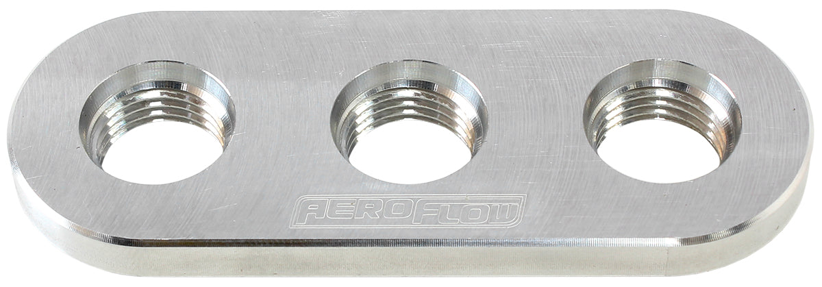 WELD IN ALLOY PLATE -6 ORB    PORTS FOR VACUUM INTERCOOLER