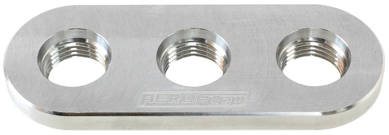 WELD IN ALLOY PLATE -6 ORB    PORTS FOR VACUUM INTERCOOLER
