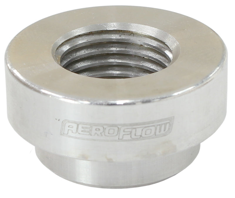 ALUMINIUM WELD ON FEMALE M14  x 1.5MM PITCH WASHER SEAL