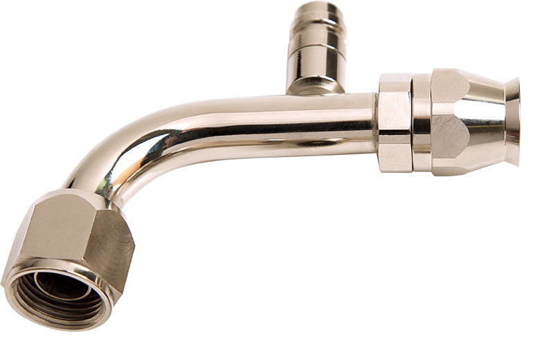 -6 Airconditioning Fitting With Charge Port 90 Degree