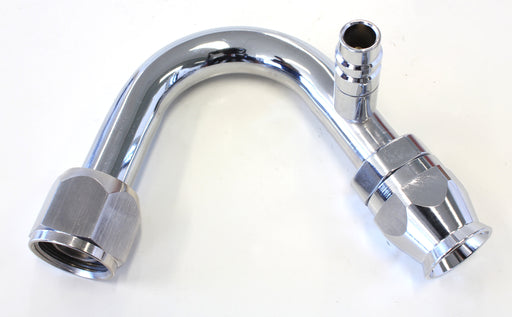 -10 A/C W/CHARGE PORT 135 DEG STAINLESS