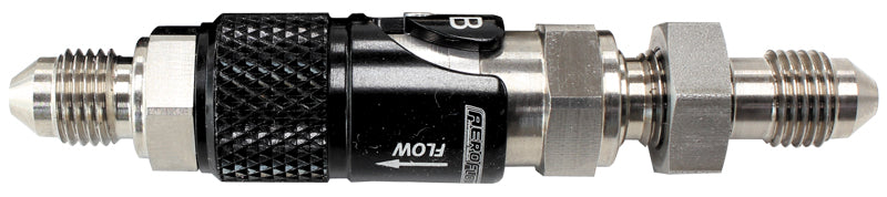 Quick Relase -4 EPDM Seal     Black Titanium Bulk Head