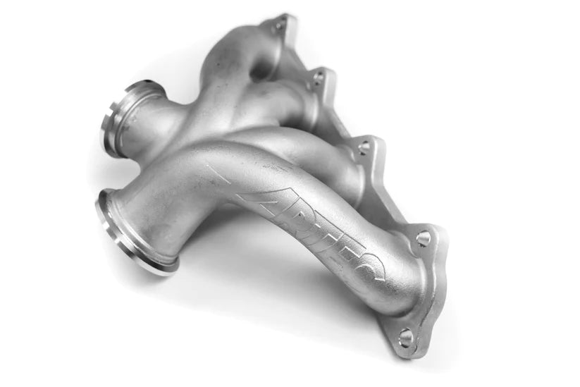 ARTEC PERFORMANCE MITSUBISHI EVO 4-9 EXHAUST MANIFOLD LOW MOUNT V-BAND (REVERSE ROTATION)