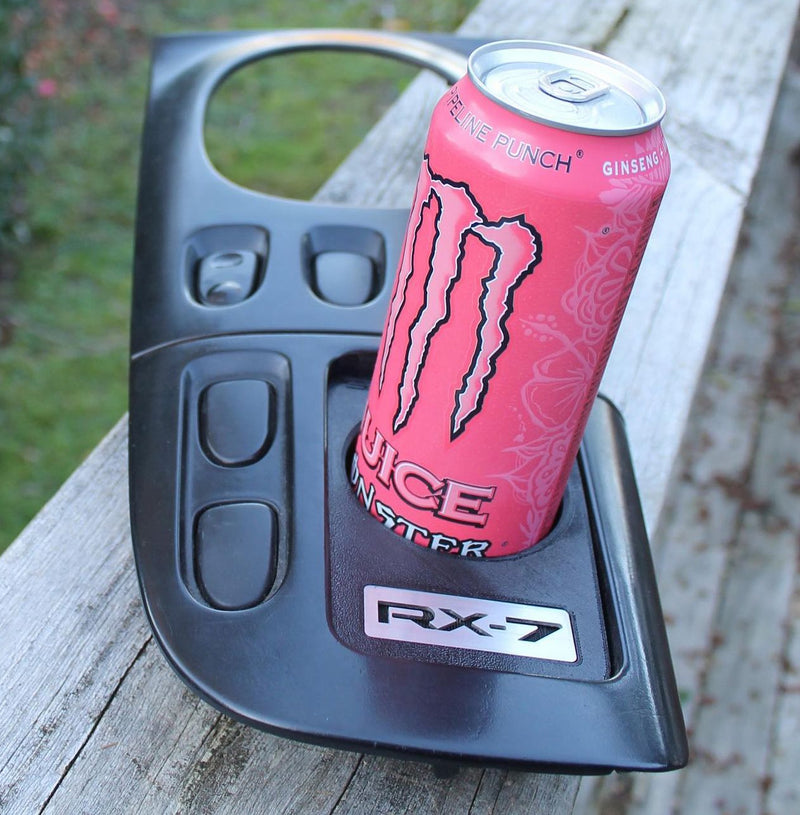 FD RX7 LHD/RHD CUP HOLDER WITH STAINLESS LOGO