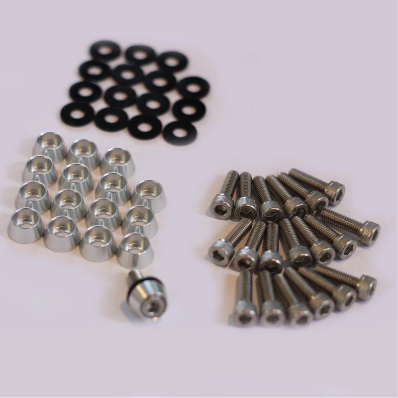 JZ ROCKER COVER BOLT KIT WITH BILLET WASHERS