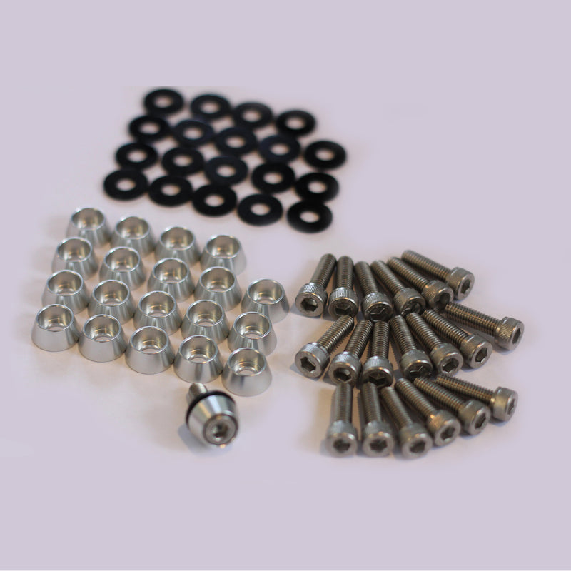 RB ROCKER COVER BOLT KIT WITH BILLET WASHERS