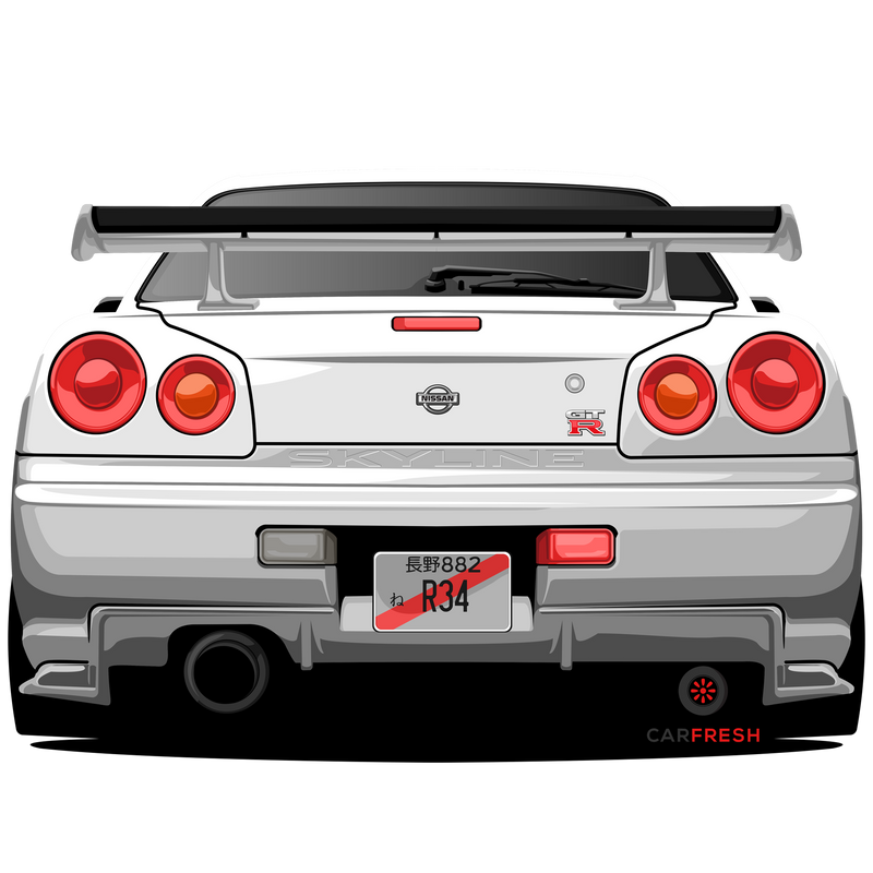 R34 GTR  CARFRESH AIR FRESHNER