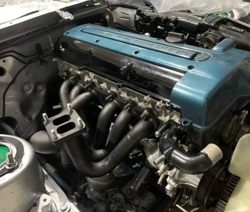 TRUBOOST 2JZ TOP MOUNT MANIFOLD