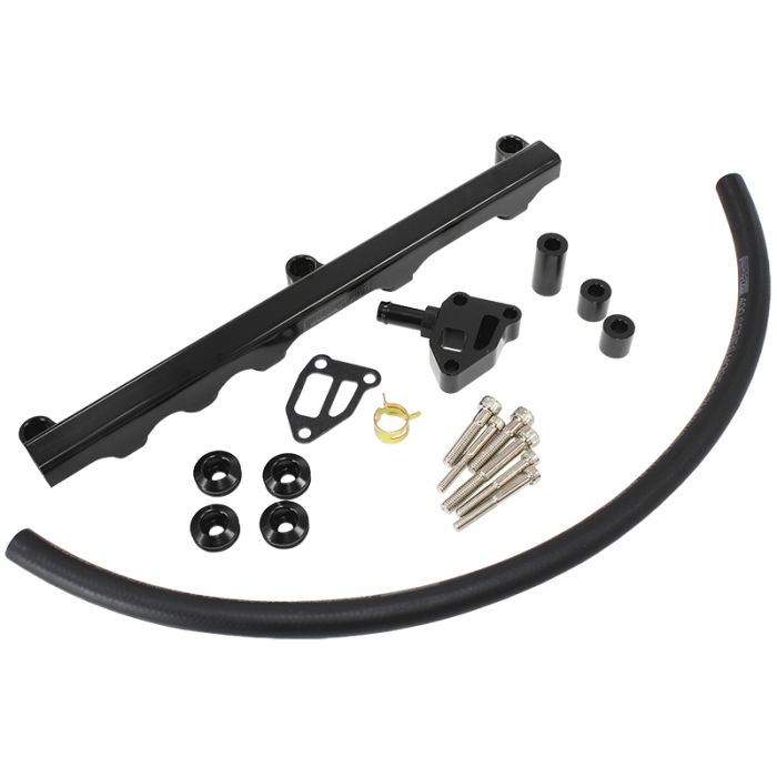 NISSAN S14/S15 SR20 BILLET EFI FUEL RAIL - BLACK