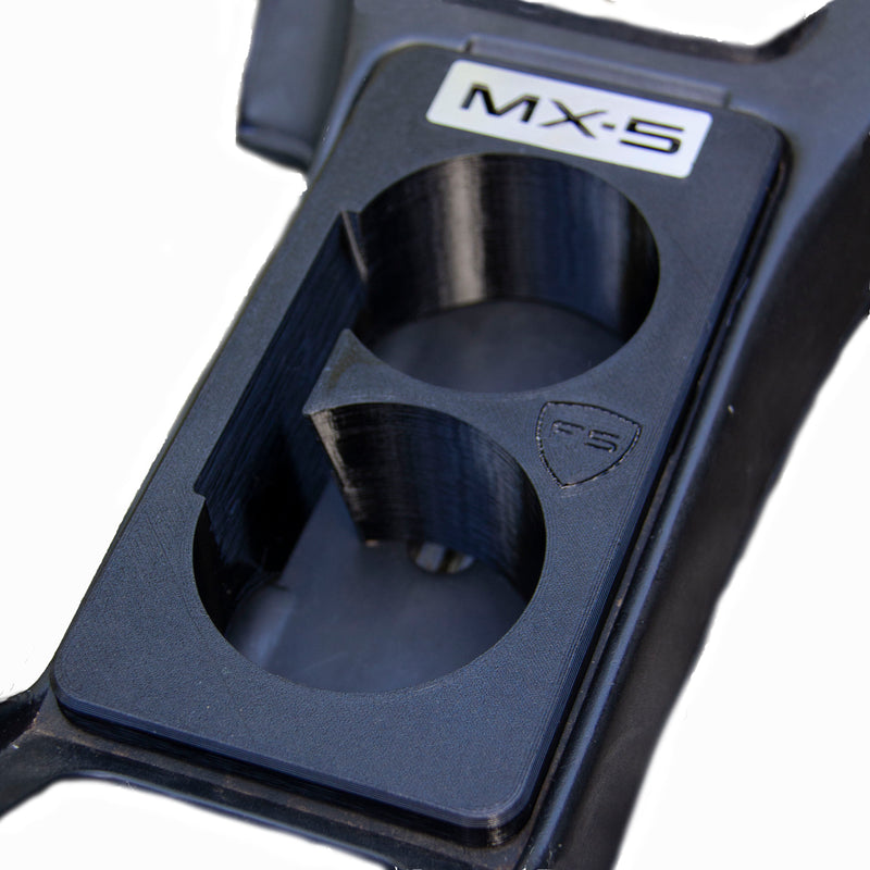 NA MX5/MIATA CUPHOLDER WITH PHONE HOLDER
