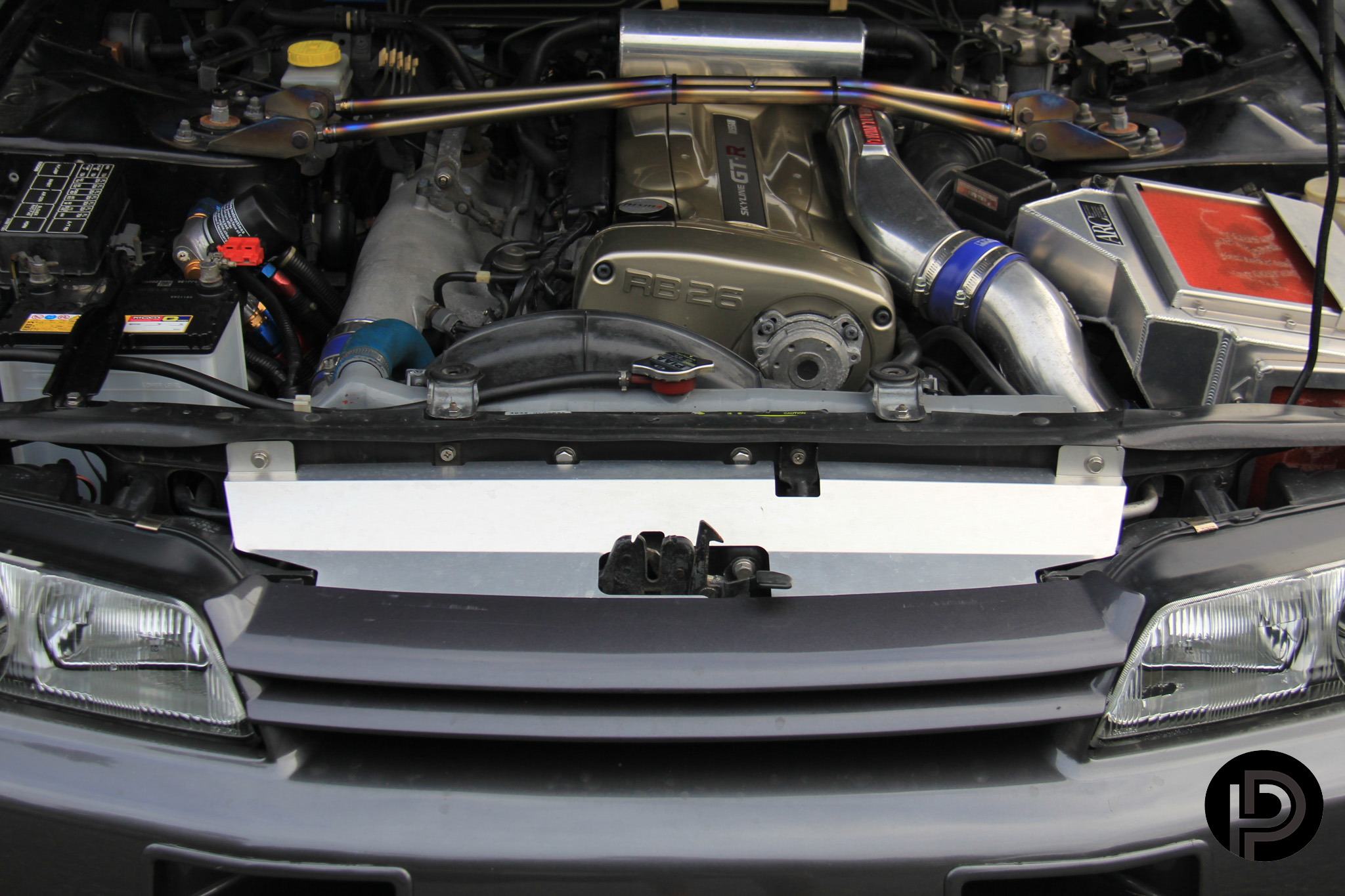 NISSAN R32 GTR ALUMINIUM COOLING PANEL — SpeedSpec