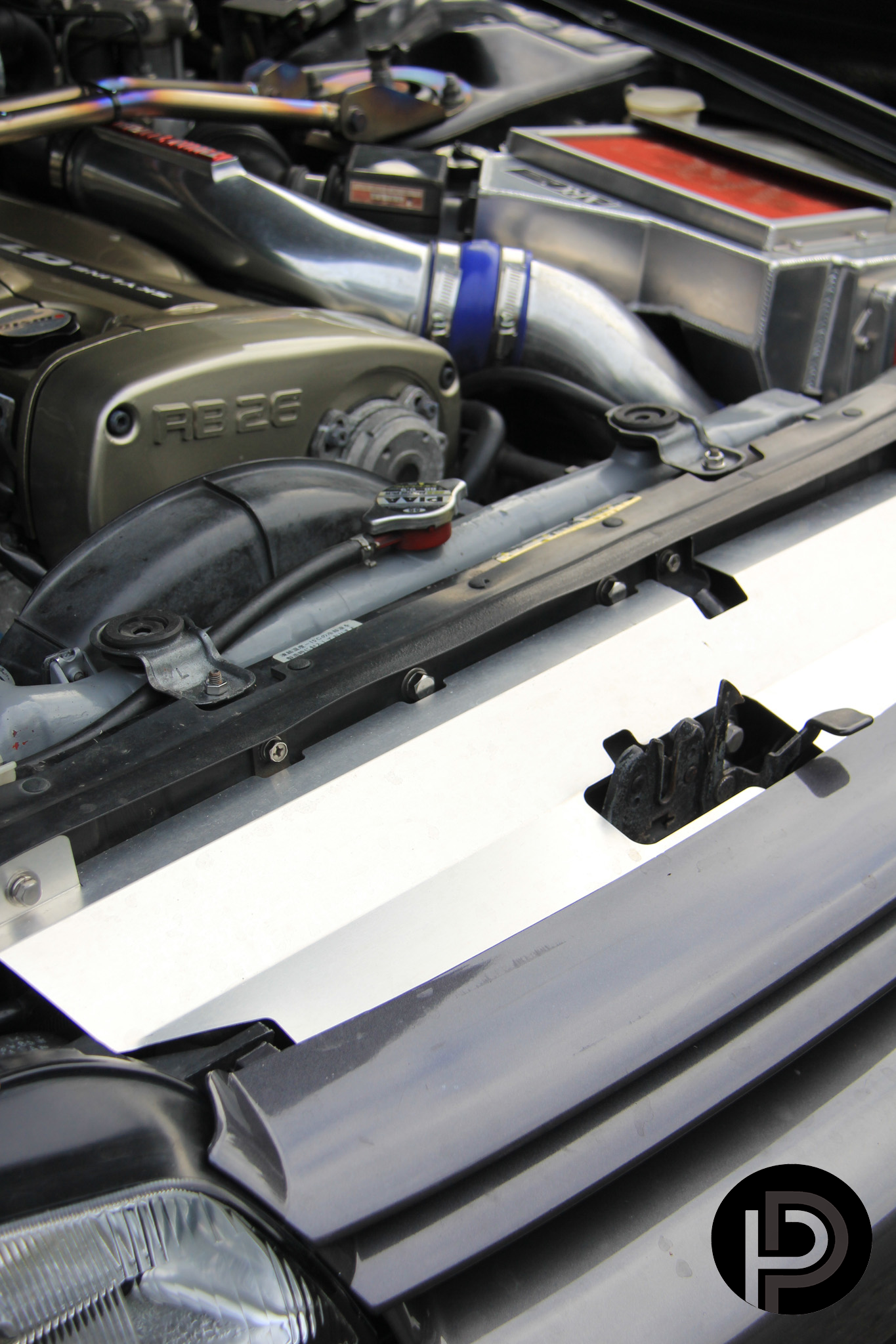 NISSAN R32 GTR ALUMINIUM COOLING PANEL — SpeedSpec