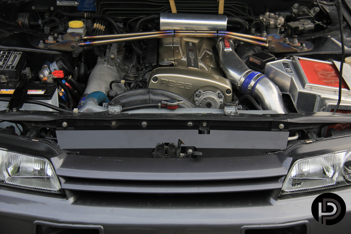 NISSAN R32 GTR ALUMINIUM COOLING PANEL — SpeedSpec